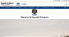 Desktop Screenshot of hyundaiofauburn.com